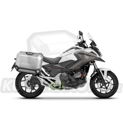 Kompletní sada bočních hliníkových kufrů SHAD TERRA 47L/47L, včetně montážní sady SHAD HONDA NC 750 X
