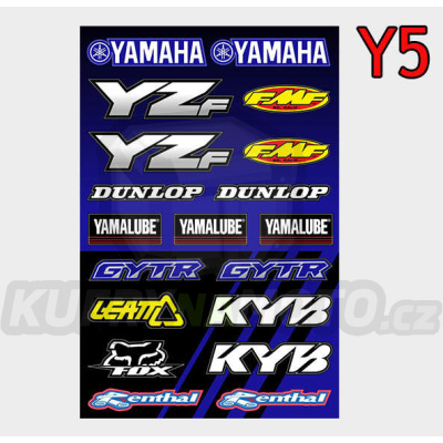 Samolepky YAMAHA Y5