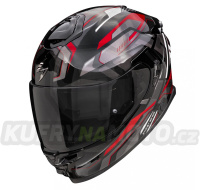 Moto přilba SCORPION GT EXO-GT SP AIR AUGUSTA černo/šedo/červená
