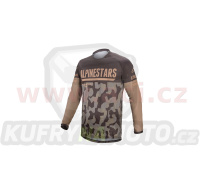 dres VENTURE R, ALPINESTARS (písková camo/černá)