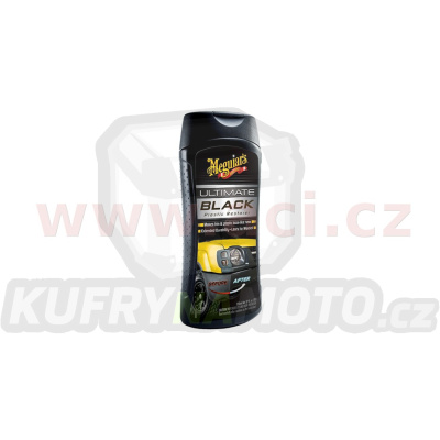 MEGUIARS Ultimate Black Plastic Restorer - oživovač a ochrana plastů v exteriéru i interiéru 355 ml