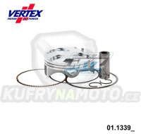 Pístní sada Honda CRF250R / 04-09 + CRF250X / 04-17 - rozměr 77,98mm (Vertex 23443D)