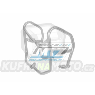Padací rám Dual Sport Crash Bar - BMW F650GS / 99-04 - barva stříbrná Ice Polished