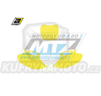 Polepy číslových tabulek (vystřižené) - Yamaha YZF250+YZF426 / 00-02 - barva žlutá