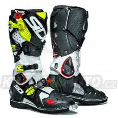 Boty Sidi CROSSFIRE 2 SRS white/black/yellow fluo