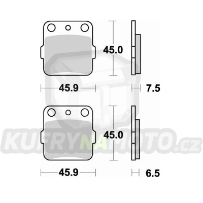 BRAKING desky 686SM1