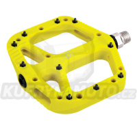 platformové pedály LOAM 20, OXFORD (žlutá fluo, nylon, pár)