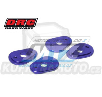 Podložky/Adaptéry pro montáž pro blinkrů DRC Flasher Holder Plate - DRC D45-59-952 - sada 2páry - modré