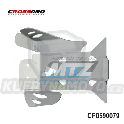 Kryt pod motor hliníkový ALU Engine Guard - KTM 250SX / 01-06 + 250+300EXC / 01-07
