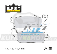 Destičky brzdové DP118-SDP DP Brakes - směs SDP Sport HH+
