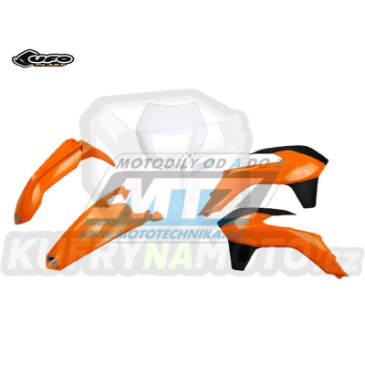 Sada plastů KTM 125EXC+200EXC+250EXC+300EXC + 250EXCF+350EXCF+450EXC+500EXC / 14-16 - originální barvy (barva OEM 14)