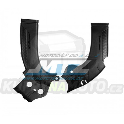 Kryty rámu - Yamaha YZF250 / 17-18 + YZF450 / 16-17 + WRF250 / 17-19 + WRF450 / 16-18 - barva černá