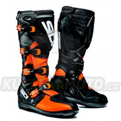 Boty Sidi X-3 SRS orange fluo/black