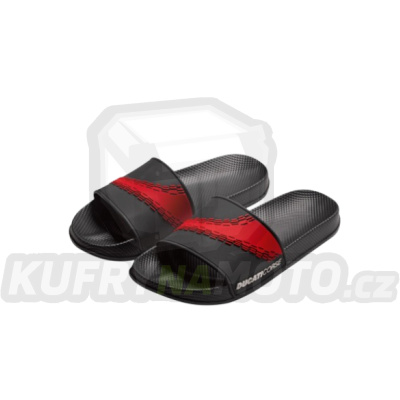 Nazouváky DUCATI WAKE černo/červené 98771287