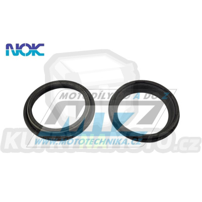 Prachovka/Stěrák přední vidlice NOK - pro vidlici Kayaba/Showa o průměru 48mm