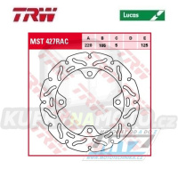 Kotouč brzdový TRW MST427 (220/105/4D) - zubatý desing - Honda CBR1000RA Fireblade / 09-19