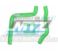 Hadice chladiče Kawasaki KX250 / 05-08 - zelené (sada 4ks)