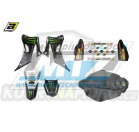Polepy s potahem sedla (sada polepů a potah sedla Graphics) - Yamaha YZF250+YZF450 / 06-09 - typ polepů Replica Yamaha Monster