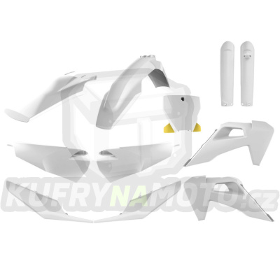 Sada plastů POLISPORT white BD