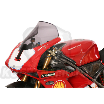 Plexi plexisklo MRA Ducati 998 všechny r.v. typ turistický T kouřové