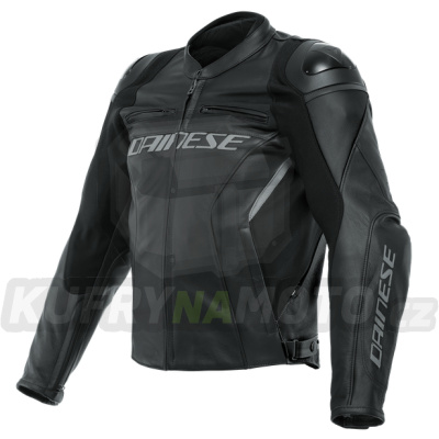 Moto bunda DAINESE RACING 4 LEATHER černá