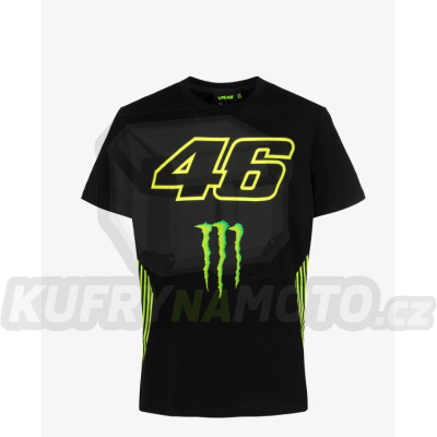 Triko VR46 46 Monster Energy černé 530804