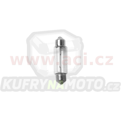 žárovka 12V 5W (patice SV7 8x28 mm) (sada 10 ks)
