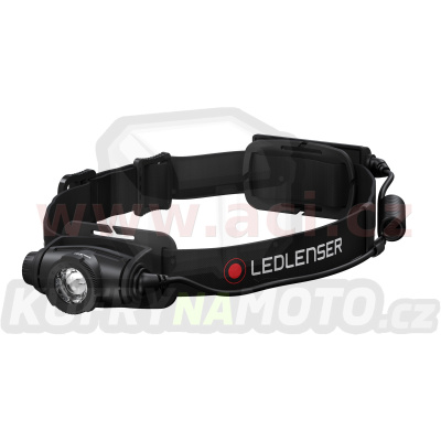 LED LENSER H5R CORE - svítilna se superledkou, čelovka dobíjecí, dosvit 200 m, záruka 7 let