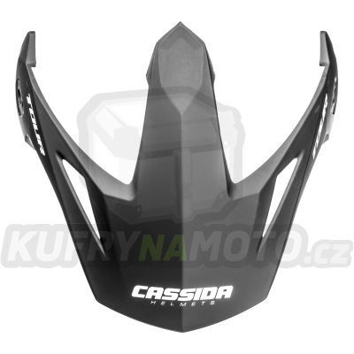 kšilt pro přilby Tour Dual, CASSIDA - ČR (černý matný)