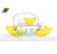 Polepy číslových tabulek (vystřižené) - Yamaha WR125+WR250 / 16-21 - barva žlutá