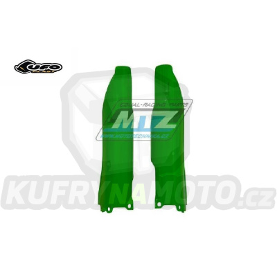 Kryty předních vidlic Kawasaki KXF250 + KXF450 / 06-08 + KLX450R / 07-25 - barva zelená