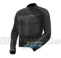 Bunda na motorku EIGHT Aero Flow Jacket Textile - černá - velikost M