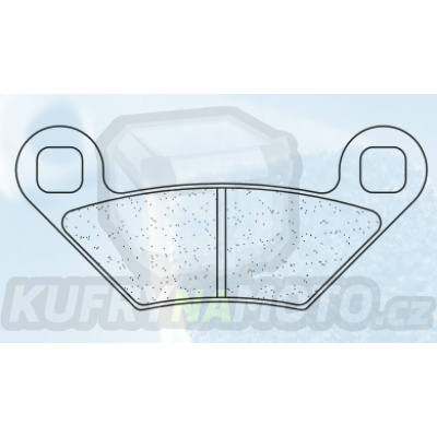 Brzdové destičky CL BRAKES 1222 ATV1