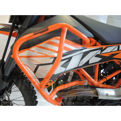 Padací rámy RD Moto CF92O oranžová KTM 690 Enduro R (08-)