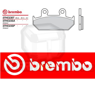 Brzdové destičky Brembo HONDA VFR F, F2 700 r.v. Od 86 - 87 směs Originál Přední