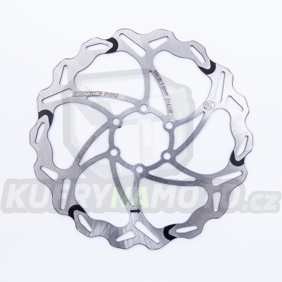 brzdový kotouč (průměr 160 mm, tloušťka 1,9 mm), BRAKING (WFIX Batfly)