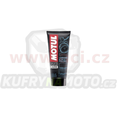 MOTUL leštěnka na chrom E6 CHROME & ALU POLISH, 100 ml 