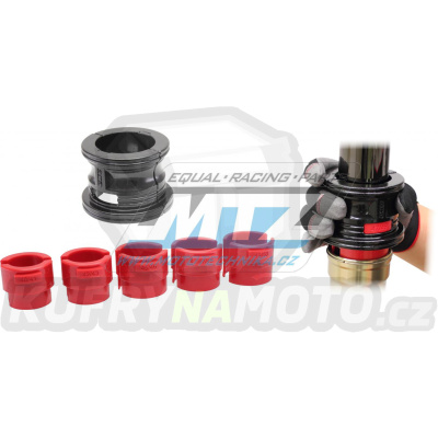 Sada narážečů gufer předních vidlic DRC (od průměru 40 do 50mm) - DRC Fork Seal Driver 40-50 - DRC D59-26-005