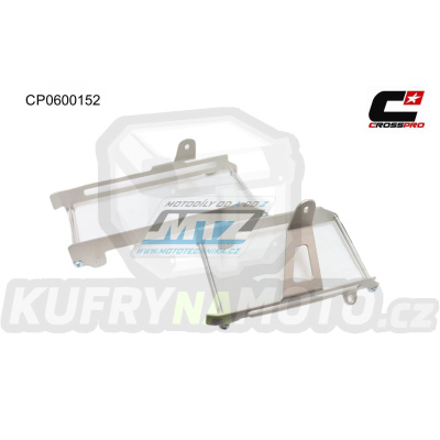 Kryty chladičů hliníkové Radiator Guard - Kawasaki KXF450 / 16-18