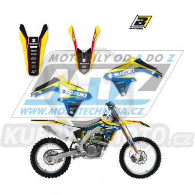 Polepy na motocykl (sada polepů Dream) Suzuki RMZ450 / 08-17 - typ polepů Dream4