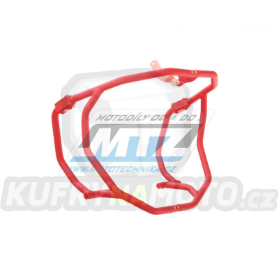 Padací rám Dual Sport Crash Bar - Suzuki DL1050 V-Strom / 20-24 - barva červená