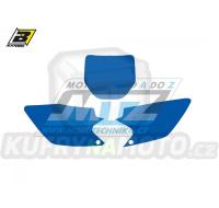 Polepy číslových tabulek (vystřižené) - Kawasaki KXF250 / 06-08 - barva modrá