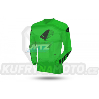 Dres motokros dětský UFO RADIAL - zelený - velikost S