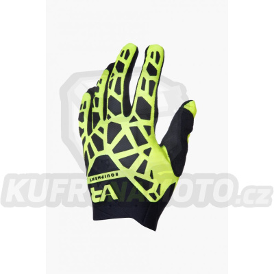 Moto rukavice VR EQUIPMENT MX RACING EQUGVMX00728 černo/fluo žluté