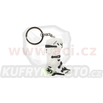 klíčenka NEW TECH 10 BOOT, ALPINESTARS (bílá)