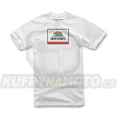 triko CALI 2.0 TEE, ALPINESTARS (bílá)