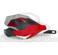 kryty páček HP3 ADVENTURE, RTECH (červená/bílá, bez montážní sady)