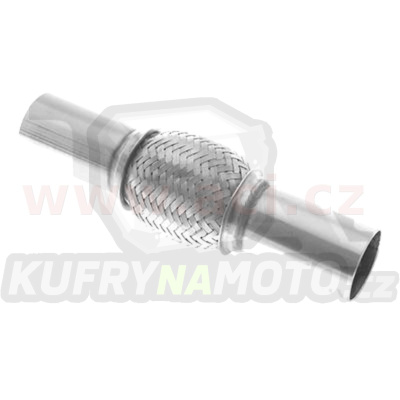 pružný člen výfuku PREMIUM, vnitř. průměr 48 mm / délka pr. členu 100 mm / celková délka 270 mm