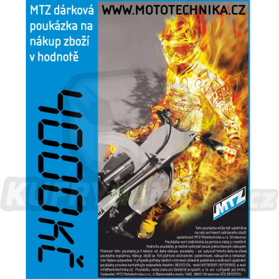 Poukázka dárková v hodnotě 4.000,- Kč