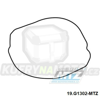 Těsnění víka spojky Honda CR250 / 02-07 + HM Honda CRE250